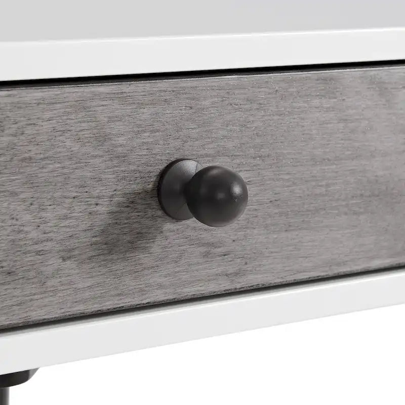 Mid-Century Modern 44 2-Drawer Vanity / Desk