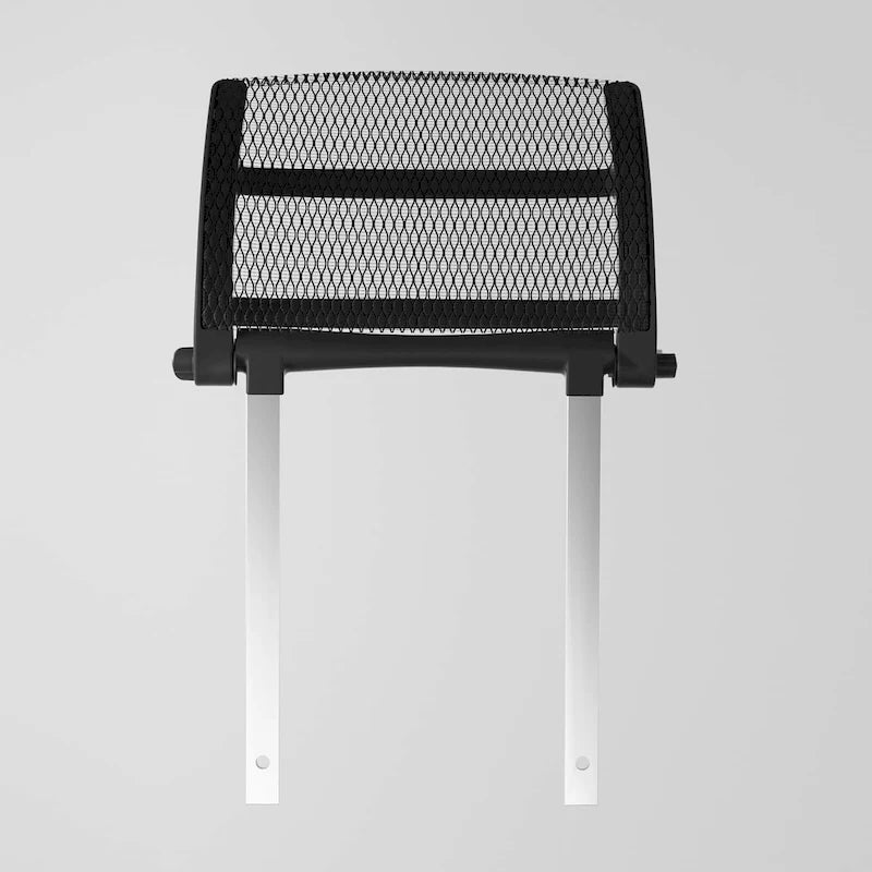 Grey Ergonomic High Back Mesh Office Chair Wire Control Aluminum Base