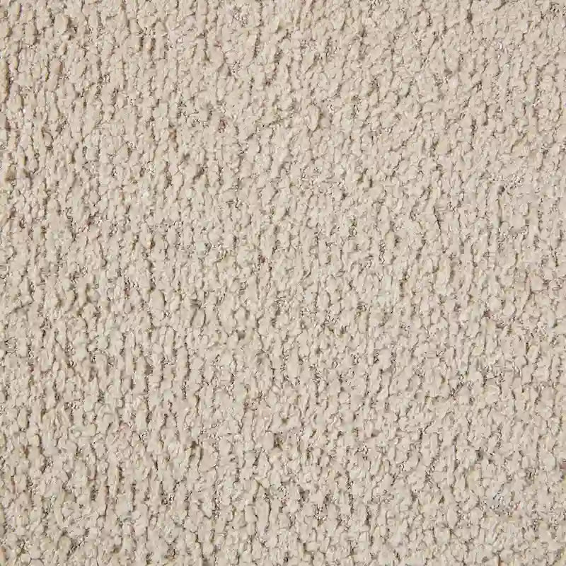 Taupe Boucle Flip Top Storage Bench Soft Close Solid Wood Legs