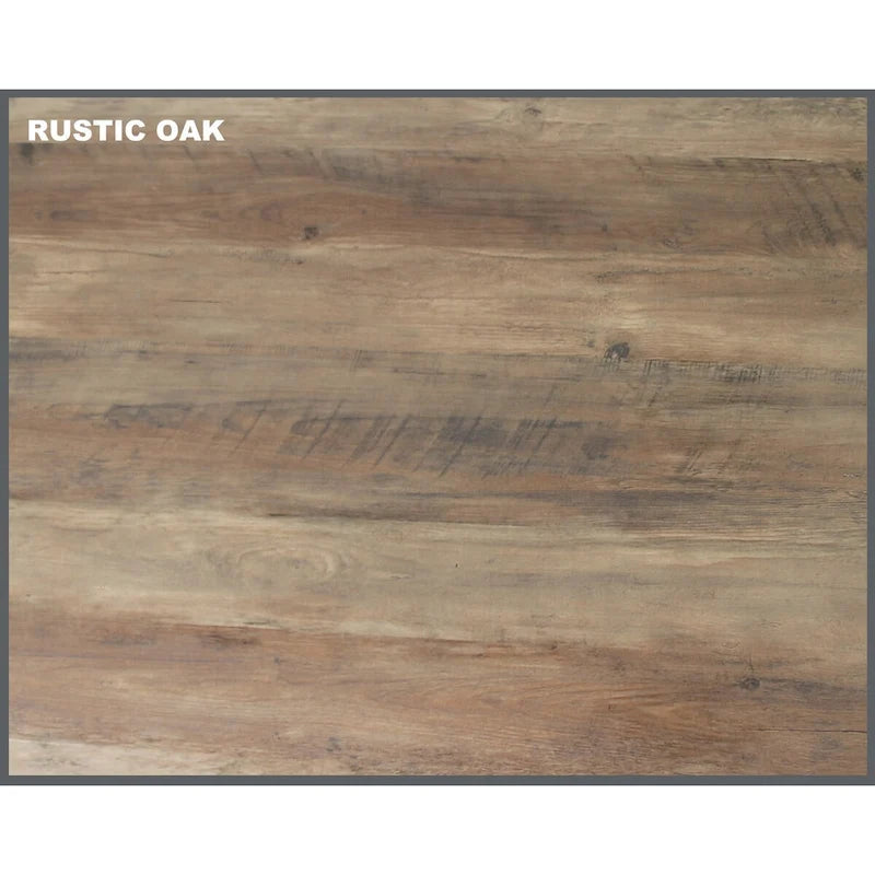 Rustic Oak Farmhouse Credenza Four-Door Cabinet with Drawers X-Cross Detail